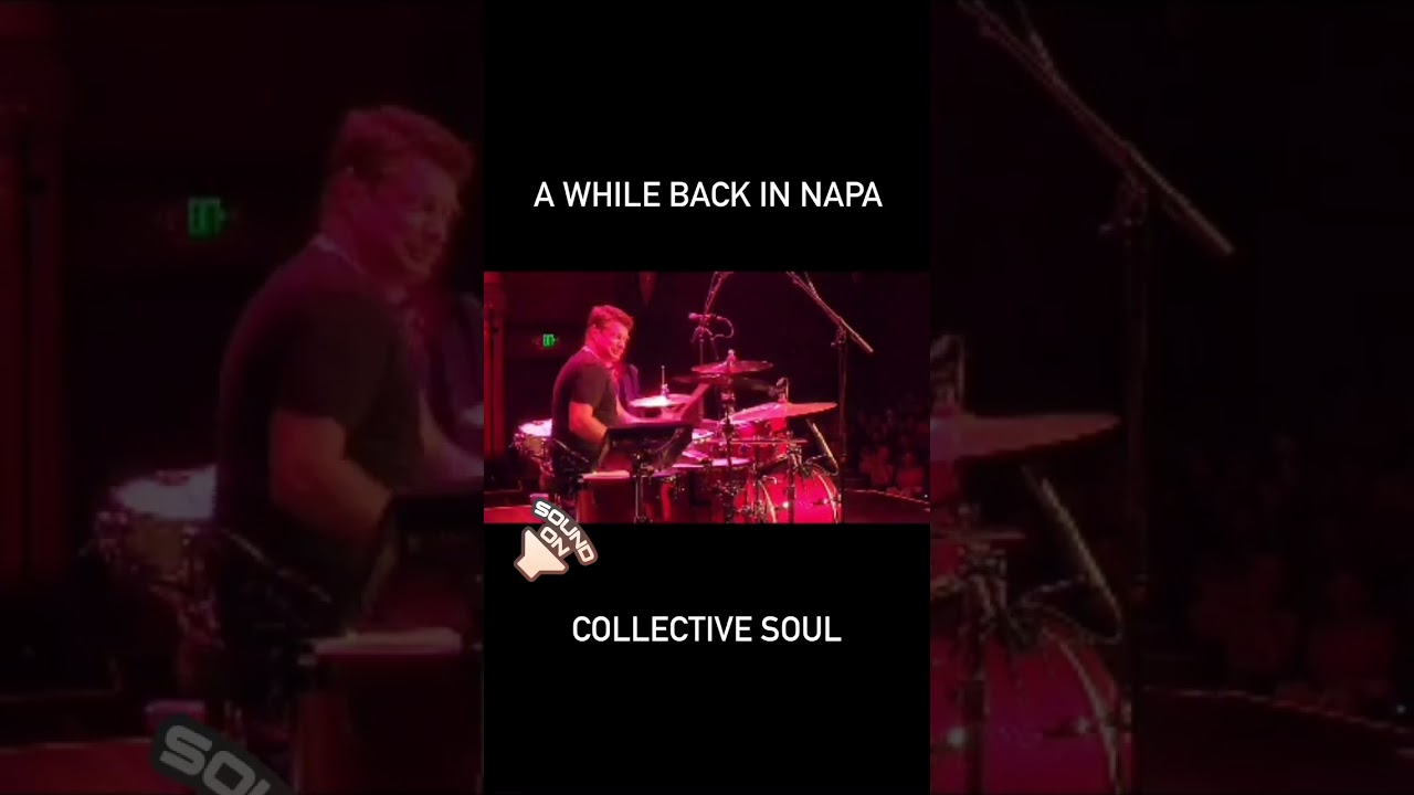 Time flies! @collectivesoul in Napa a few weeks ago! THANKS WAYNIAC fir the video  Best human an