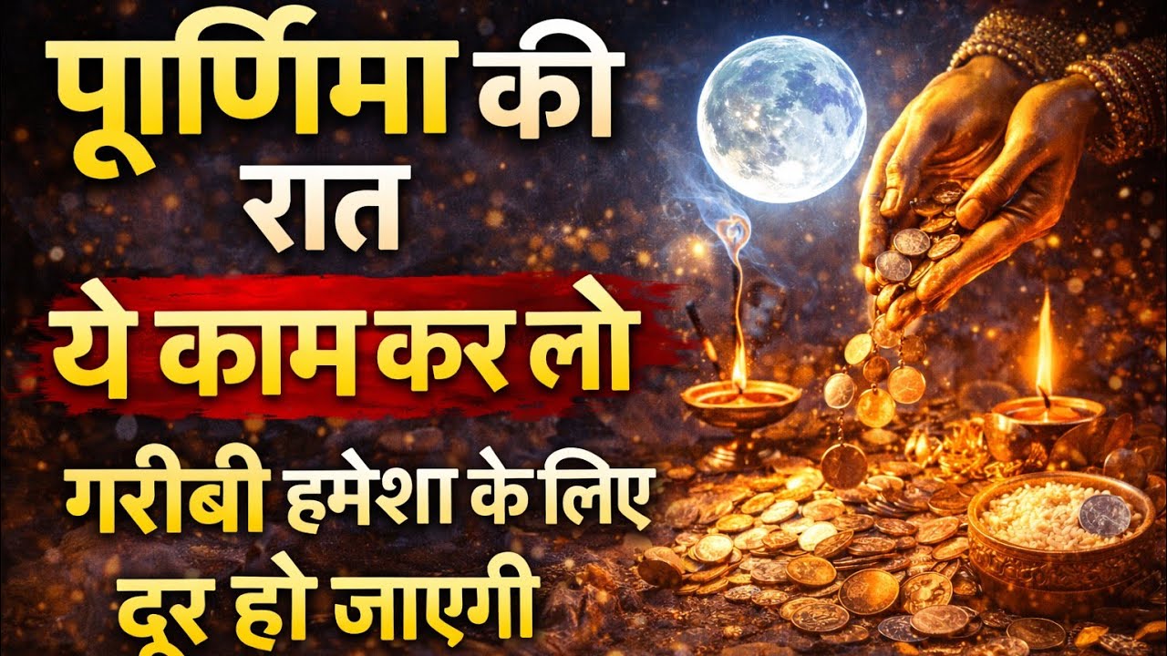 पूर्णिमा की रात अगर यह एक काम कर लिया तो भाग्य बदलने लग जाएगा #vastu #motivation #astrology  #upay 
