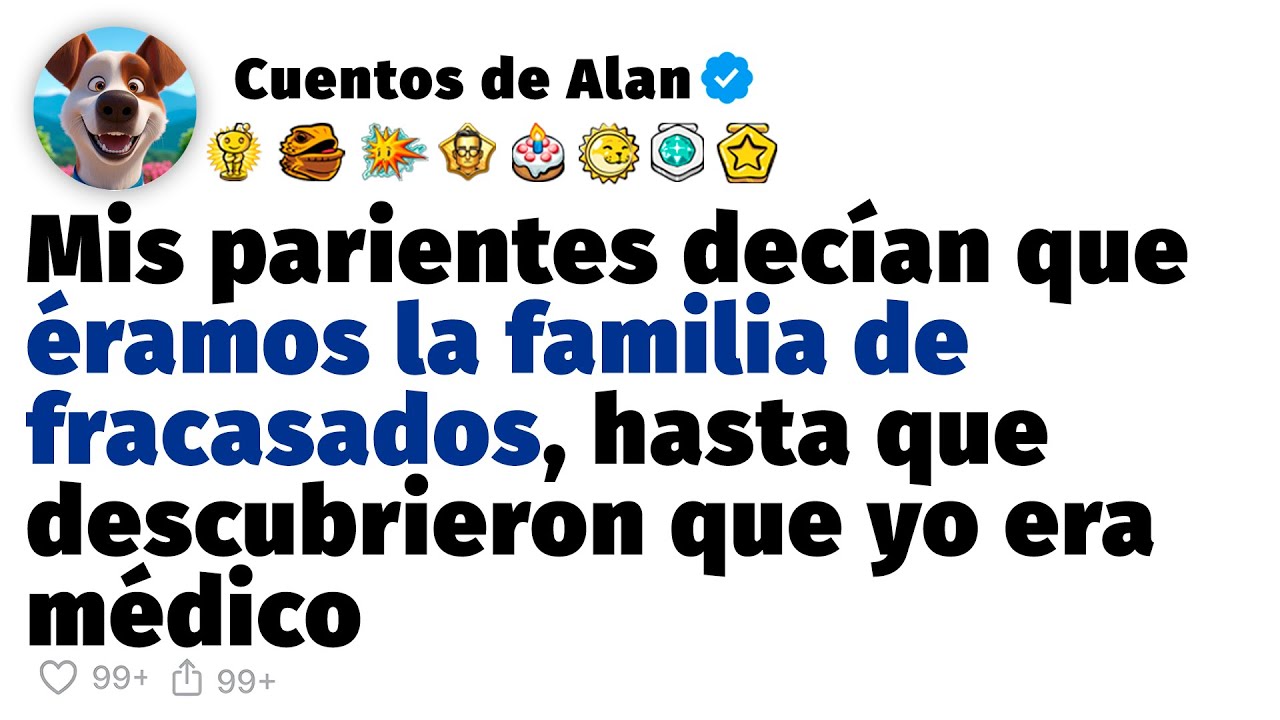 Mis parientes dec&iacute;an que &eacute;ramos la familia de fracasados