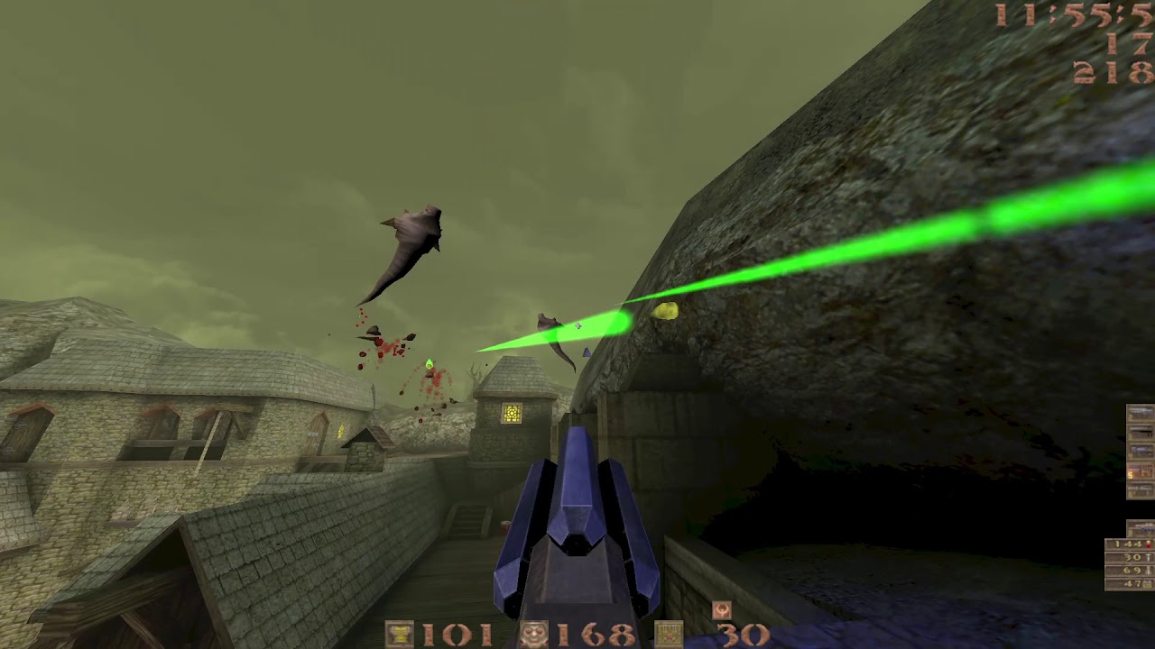 Quake - Easy 100% of ad_swampy by Justin 'optic' Fleck in 18:36 (table filler)