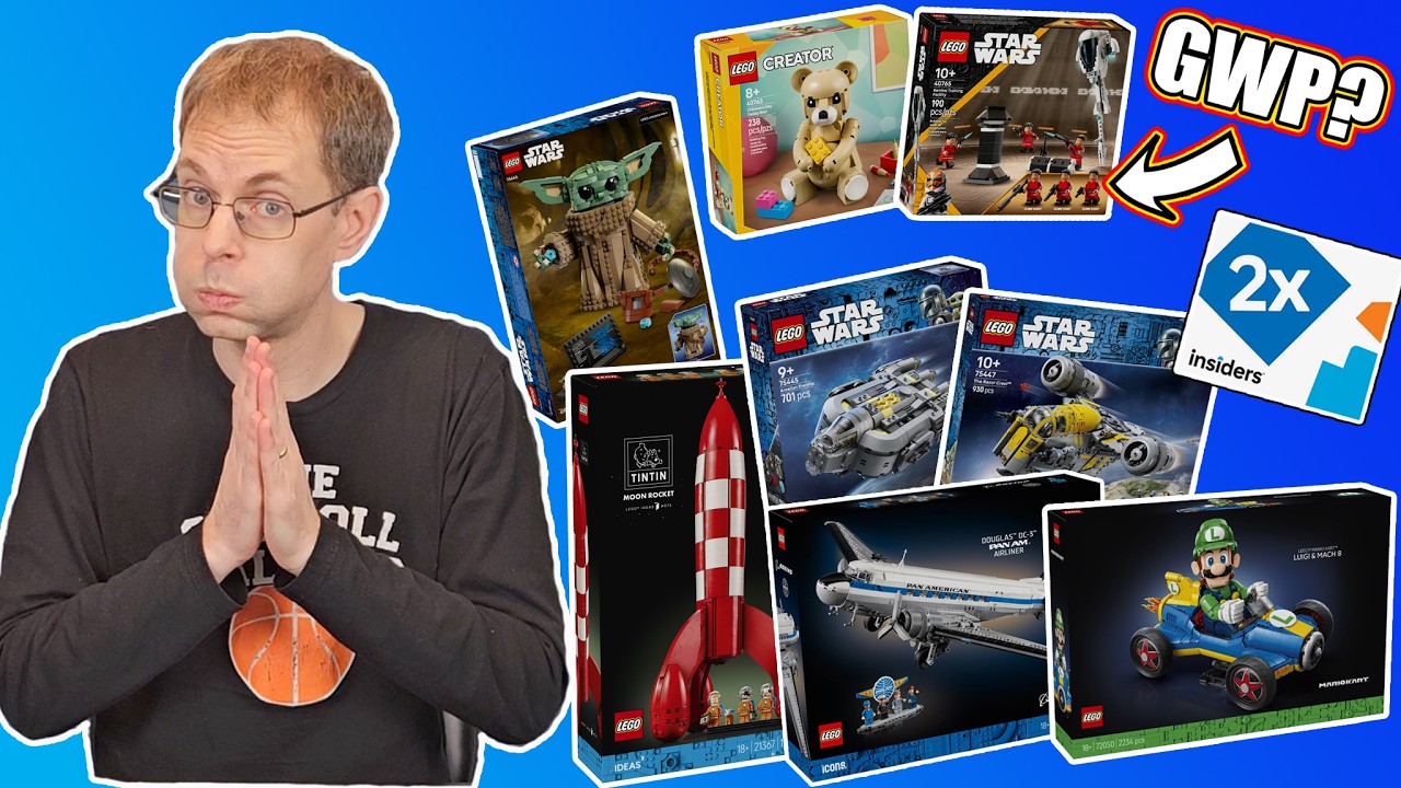 Sleek Sets, Sales, and GWP: Big NEWS for Lego's April Releases