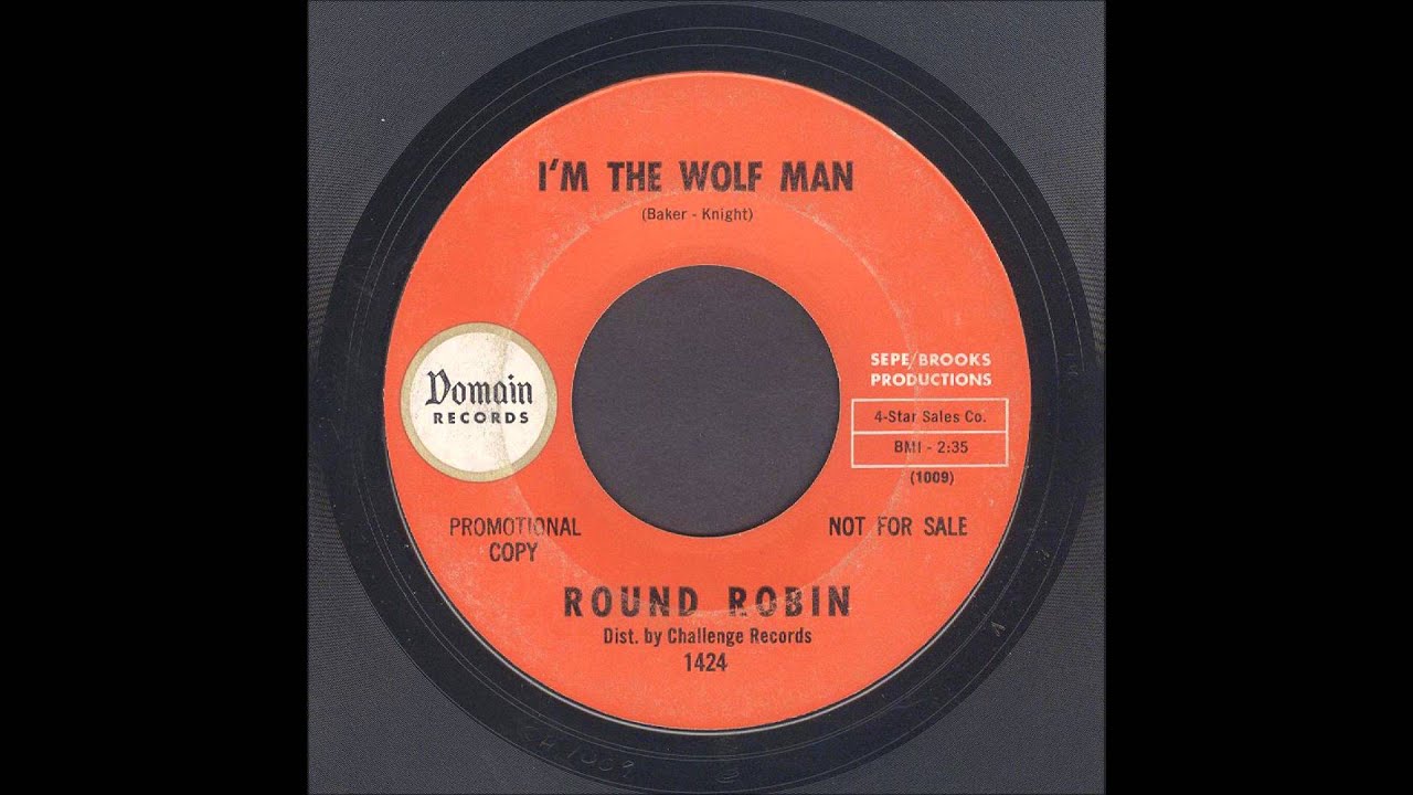 Round Robin - I'm The Wolf Man - Rockabilly 45