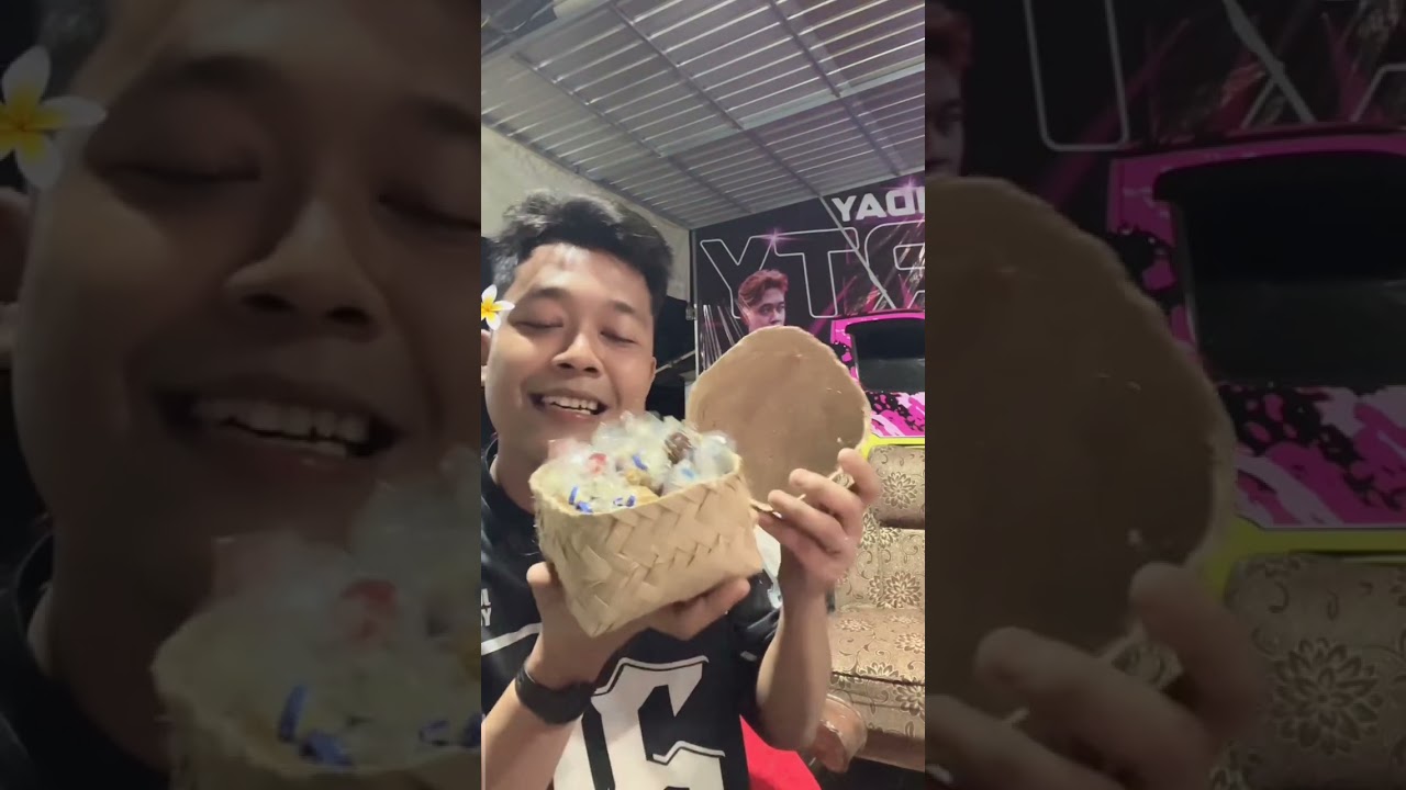 Mas Tapao nungguin Ripnatu makan sahur 