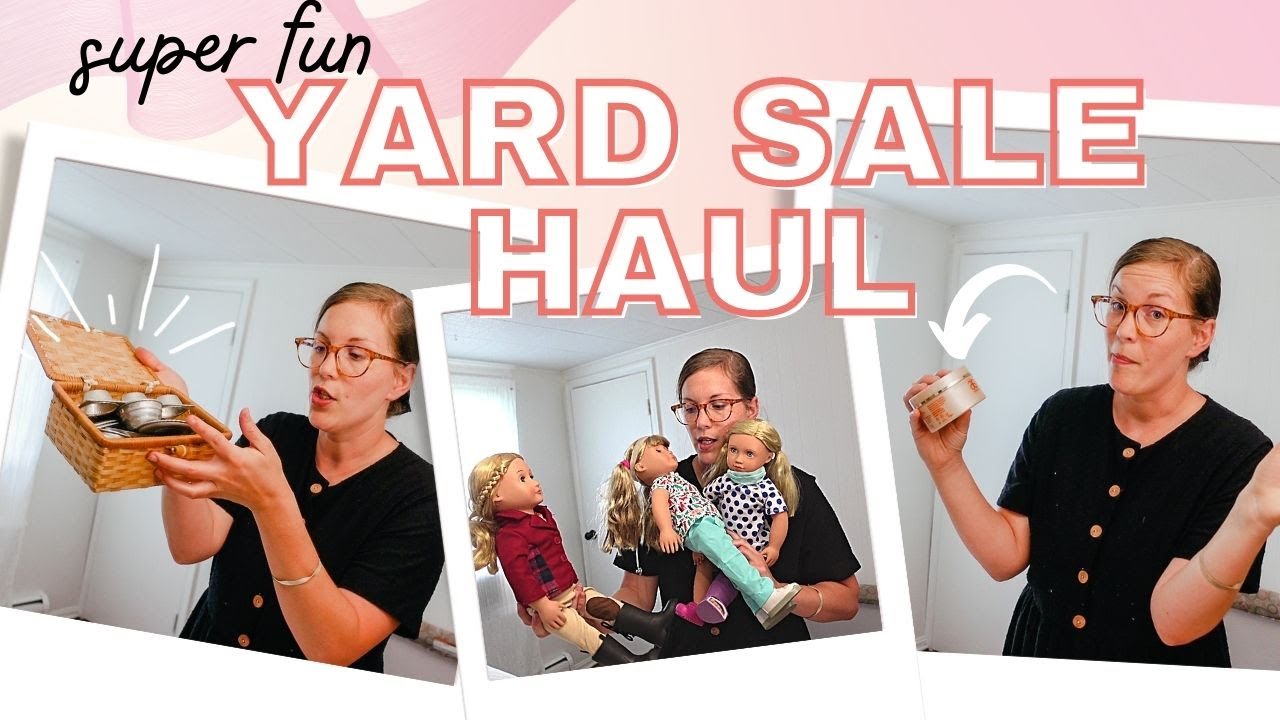 GARAGE SALING WITH ME 2022 | Finding Fun Deals!!|Mennonites Love a Good Deal (; (;