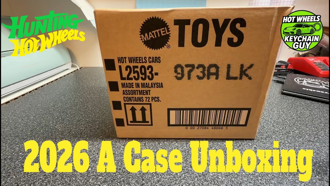 Распаковка Hot Wheels Seled A Case 2026