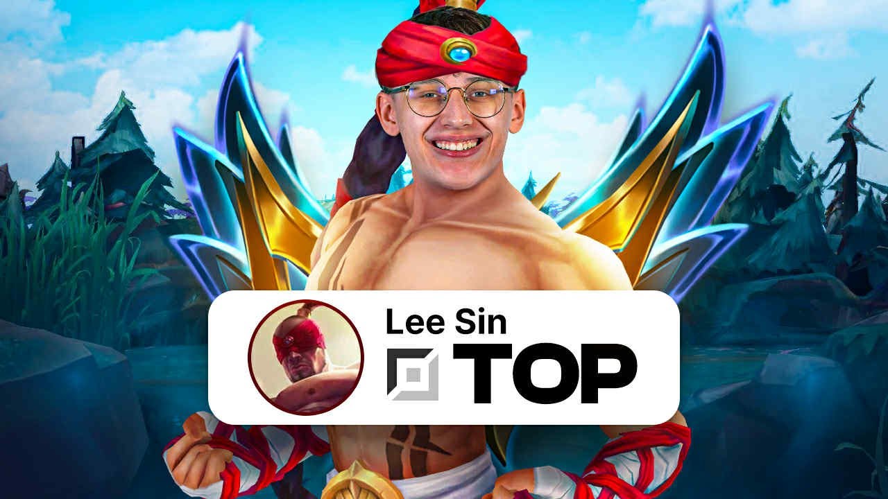 LEE SIN NA TOPIE JEST TOTALNIE OP!🤯
