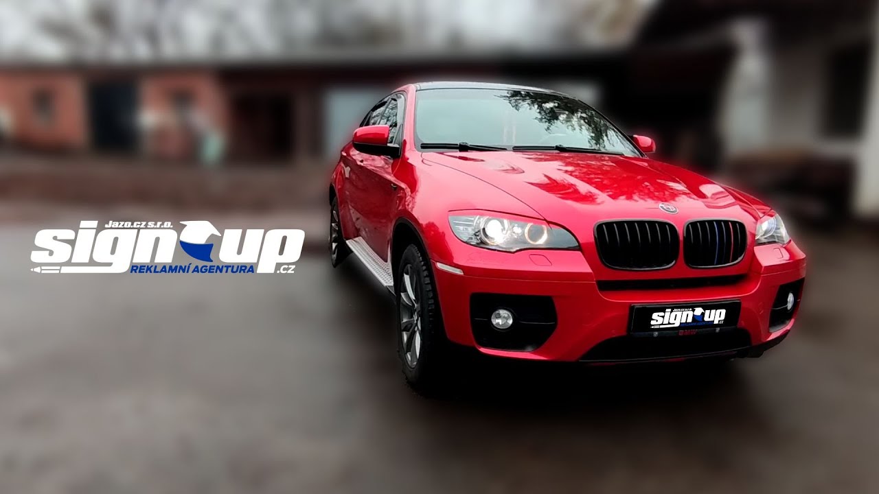 Celopolep BMW X6 - Oracal 970RA Gloss Luscious Lips (961)