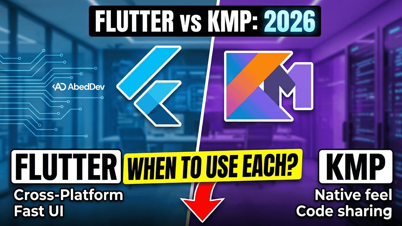 Flutter против Kotlin: мультиплатформенность &mdash; когда использовать каждый из них в 2026 году | Рук...