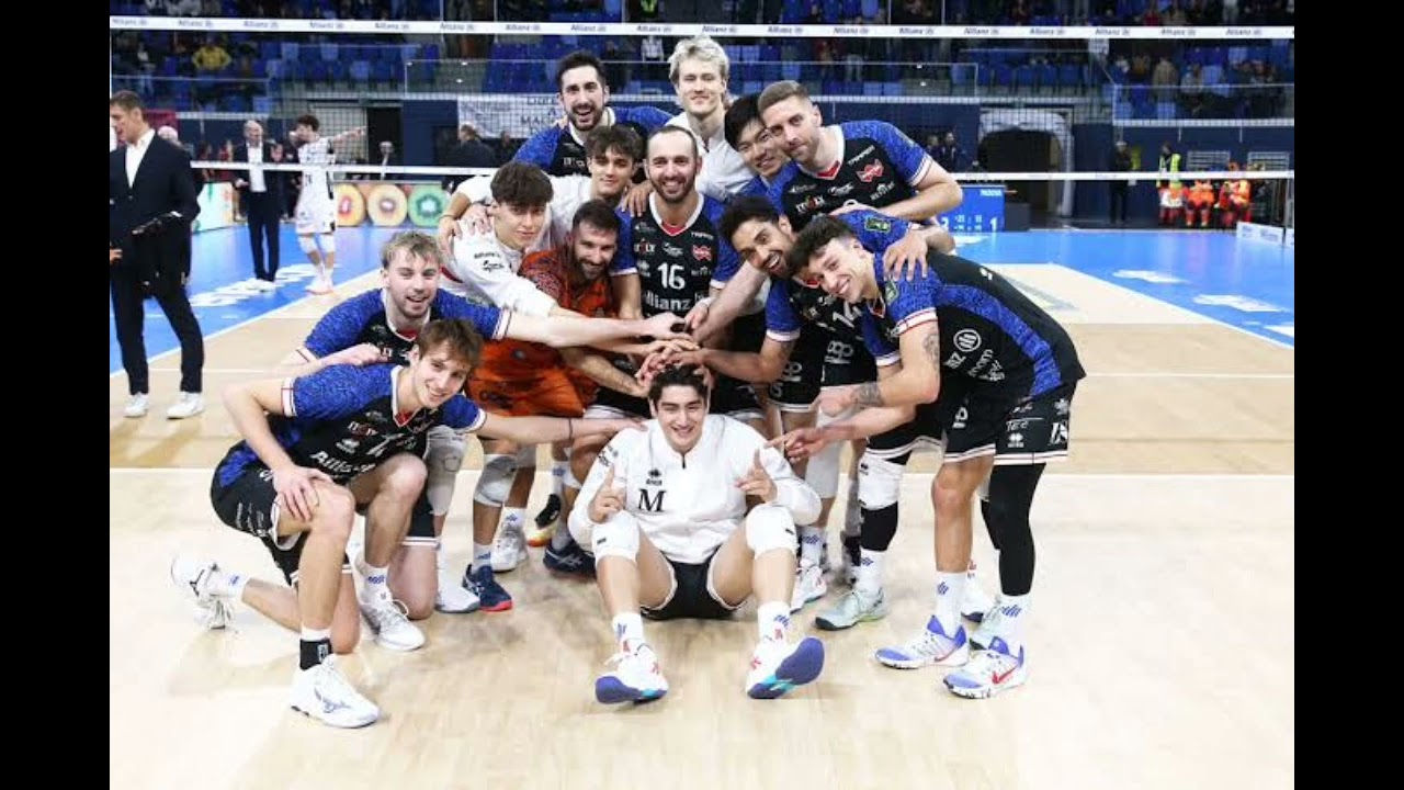 ミラノが本戦準々決勝に進出！ マサジェディ翔蓮は途中出場で3得点【男子CEVチャレンジカップ】#$#
