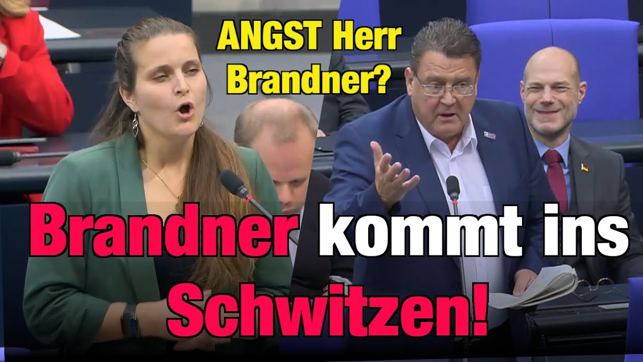 Frage bringt AfD-Mann Brandner zum Schwitzen
