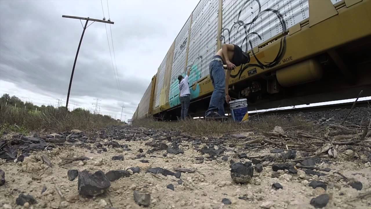 Graffiti en Trenes