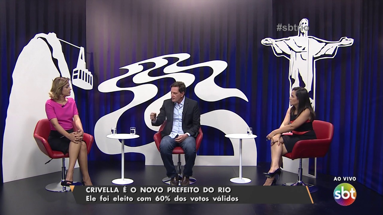 Primeira entrevista de Marcelo Crivella como prefeito do Rio