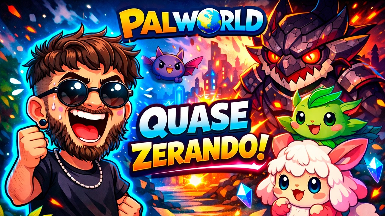 🔴 AO VIVO: ZERANDO PALWORLD HOJE? A Batalha Final Contra os Lendários!