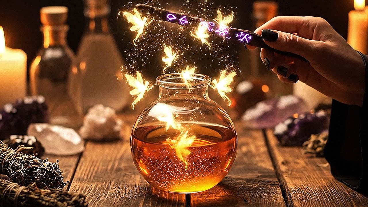 🔮 ASMR 마녀의 물약 제조 : 심폐 공허의 의뢰 Fantasy Witch / French Whisper / Magic Potion Brewing