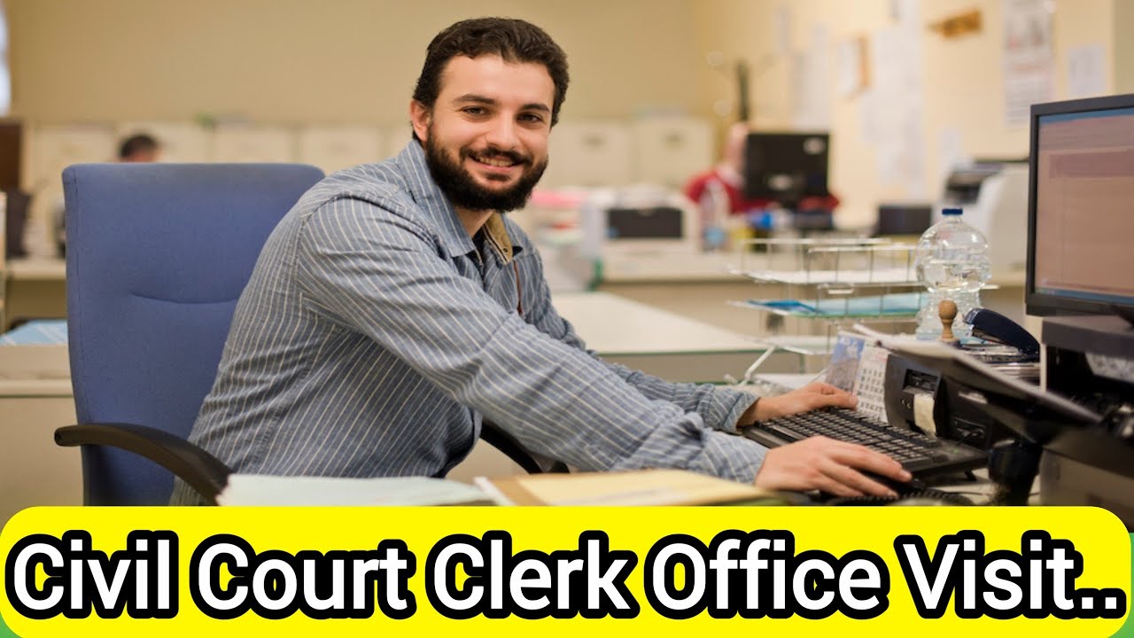 Civil Court clerk & Judge office Visit || civil court clerk को मिलने वाली office का visit #civil
