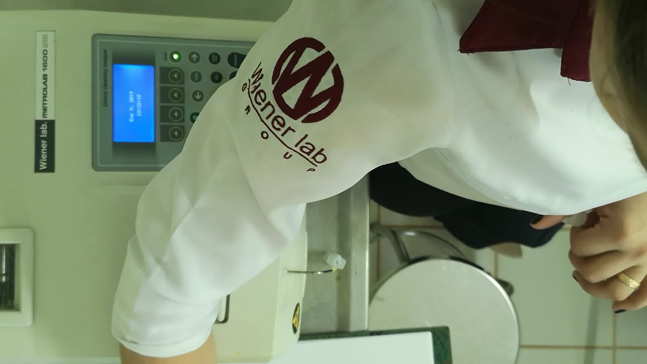 Aula de bioquímica do aparelho metrolab 1600