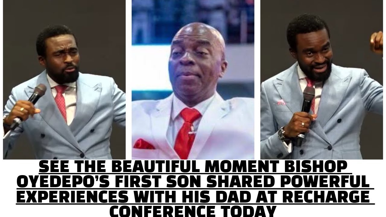 😍AWW, SEE THE BEAUTIFUL MOMENT BISHOP OYEDEPO FIRST SON SHARED POWERFUL EXPERIENCES OF HIS FATHER🔥