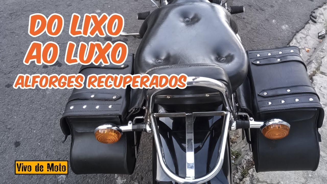 A Genoveva, Drag Star 650cc especial vai com alforges - VDM 407