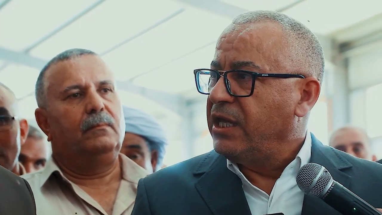 زيارة #وزير الصناعة والانتاج الصيدلاني السيد #علي_عون لمصنع #AJ_ABG بولاية #الوادي