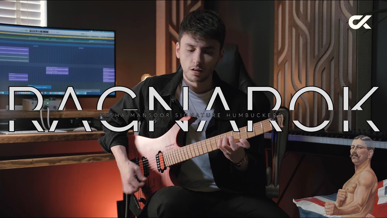 Ragnarok humbucker set demonstration by Connor Kaminski