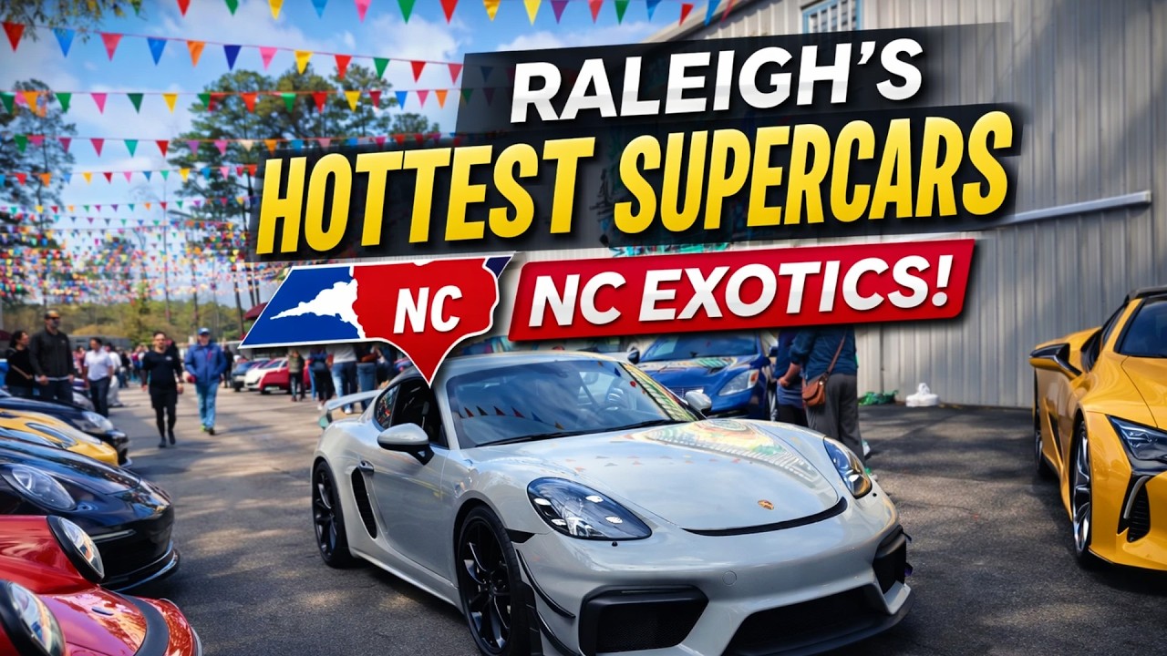 Raleigh’s Hottest Exotics (Carolina Car Expo + Caffeine & Cars)