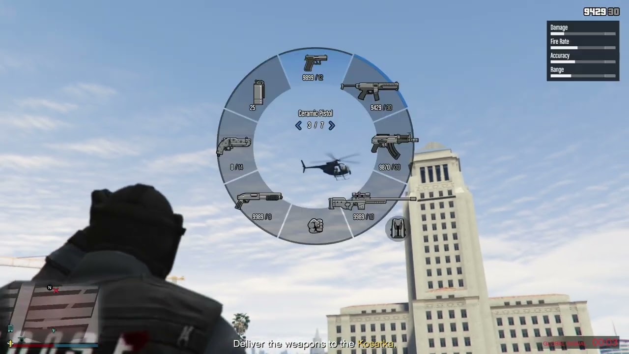 noose agent storms the penris building for unmark weapons-GTA 5 online gameplay
