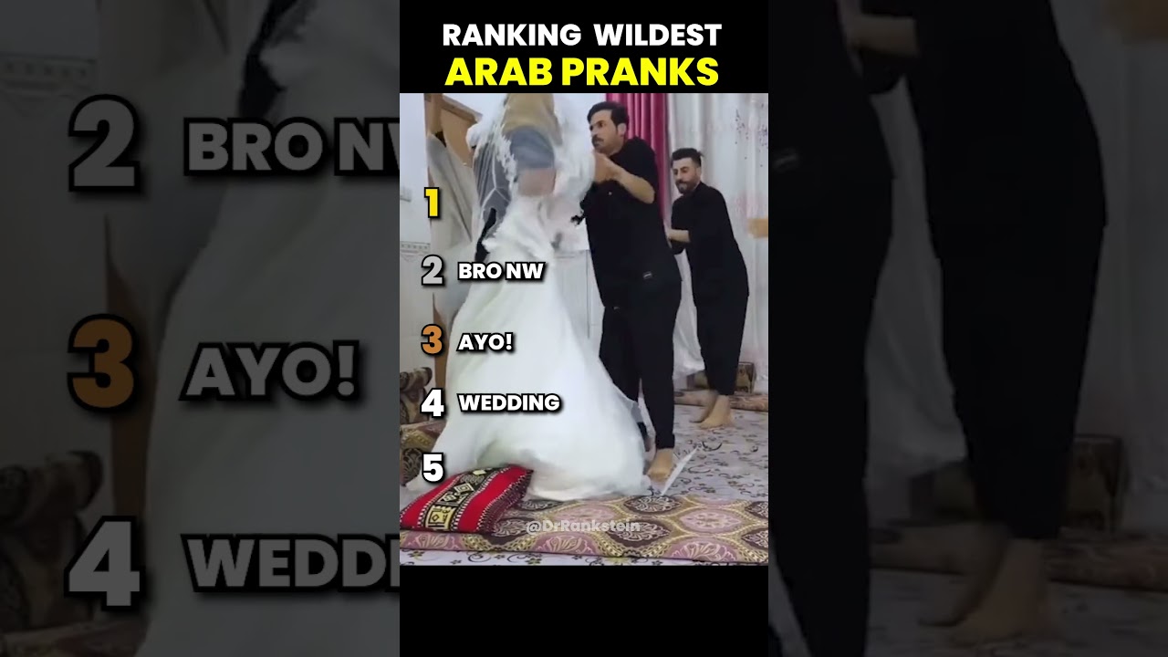 Ranking Wildest Arab Pranks 😂