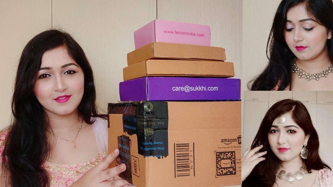 Affordable Ethnic, western & Wedding Jewellery + Hair Accessories Haul 