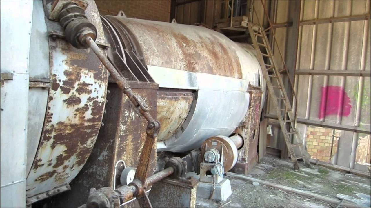 Stora Vika Cementfabrik och Kalkbrott Del 6 Ugnshus och Slamsilo 2016-02-20
