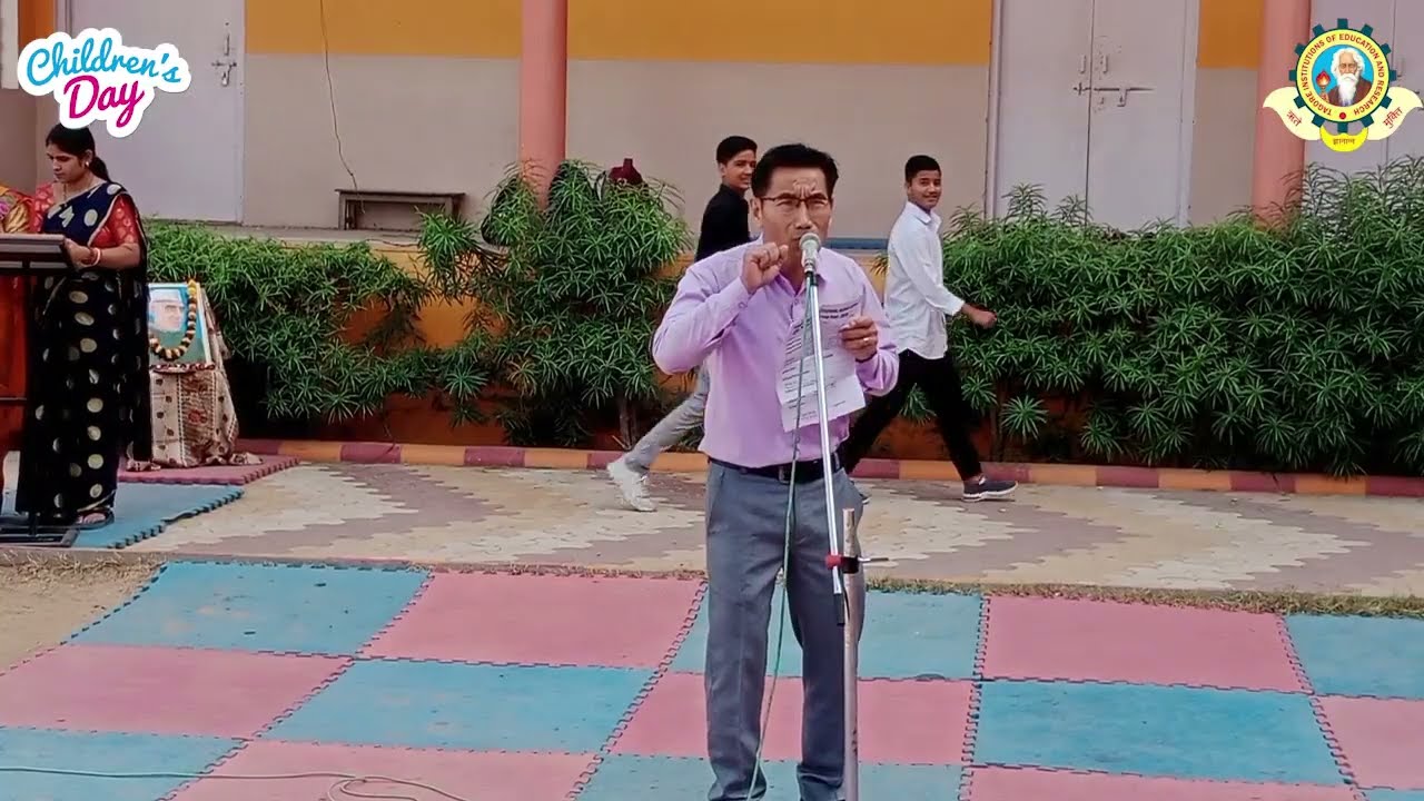 Main Hoon Jhoom Jhoom Jhumroo - Fabius Basumatary Sir - Jhumroo Song - Tagore School Gudha