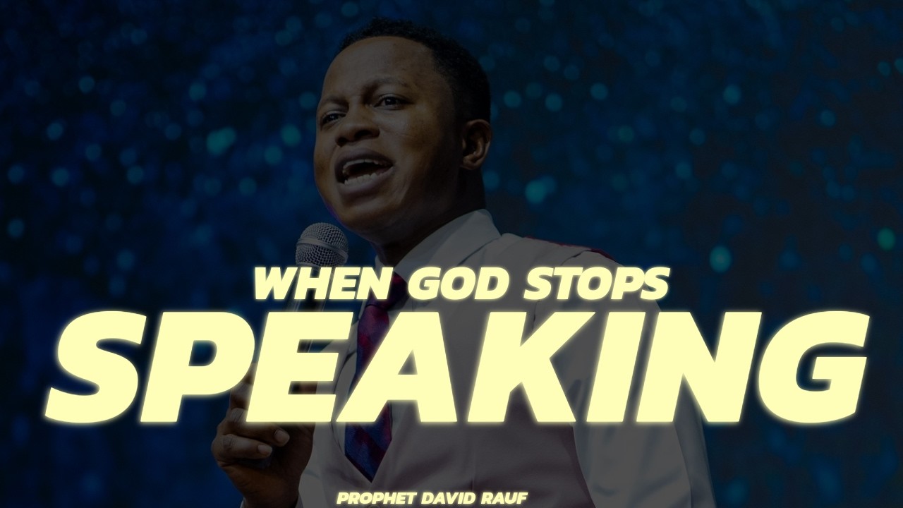 When God Stops Speaking | Prophet David Rauf | 1st March, 2026