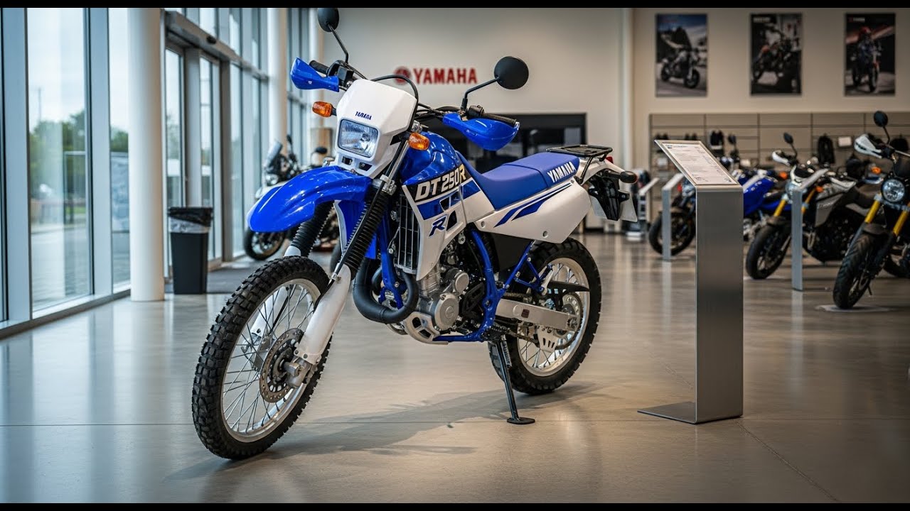 Yamaha DT 250 R 2026 года | Возрождение легендарного мотоцикла двойного назначения