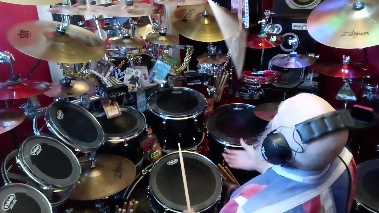 Guns N Roses Mr Brownstone LIVE - Cell 5G - Ole Rosssillly Drum Covers VID 20250502 150730