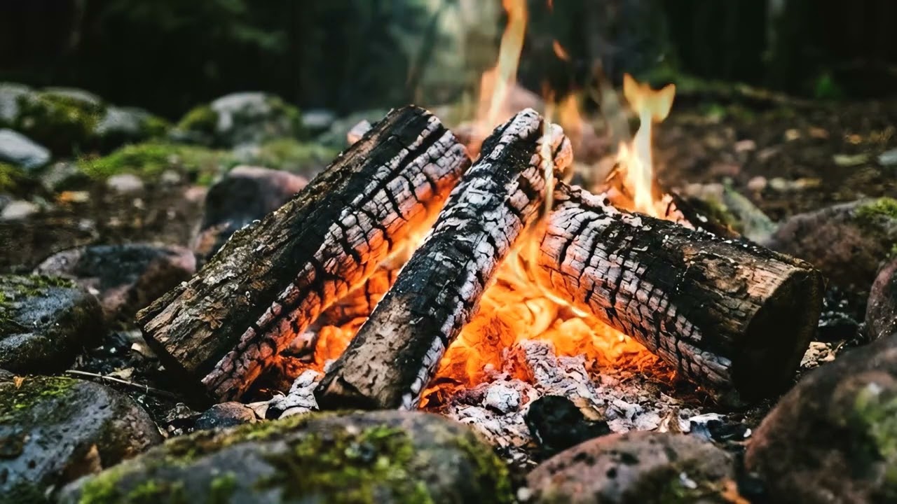 Campfire Crackling Sounds | 3 Hours Deep Sleep ASMR