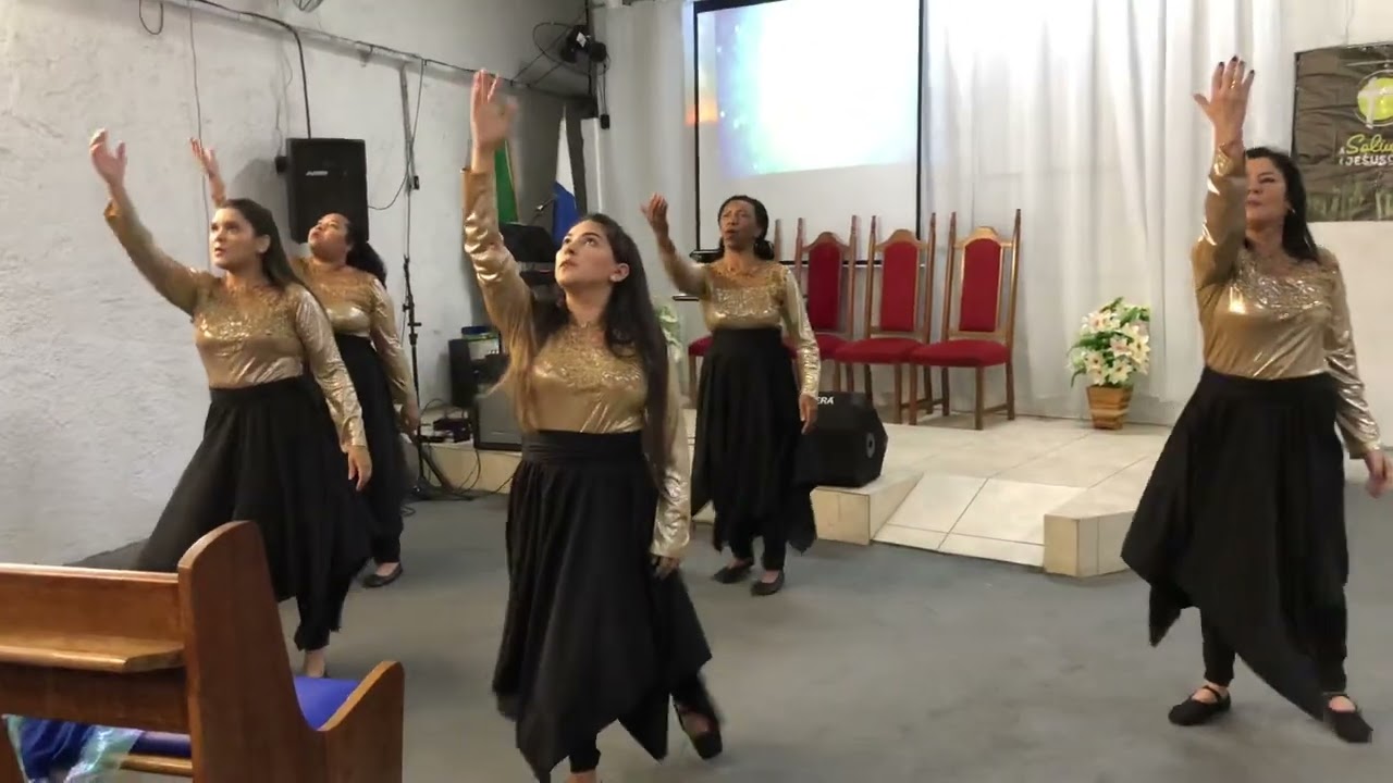 Coreografia- Jeová Jireh Aline Barros - grupo de coreografia Adonaí
