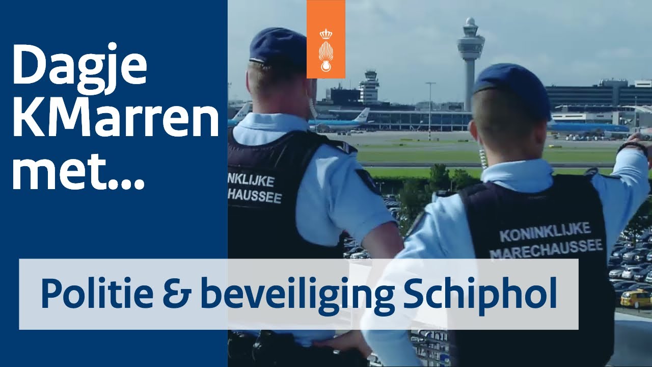 Dagje KMarren met Daniel en Martijn: politie & beveiliging Schiphol