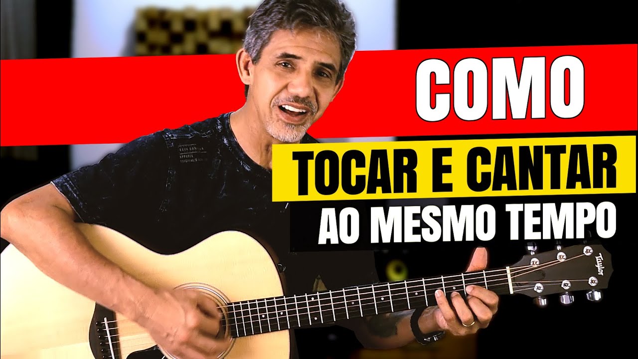 Como TOCAR E CANTAR ao MESMO TEMPO! Entenda isso e faça bonito - Prof. Sidimar Antunes🎸