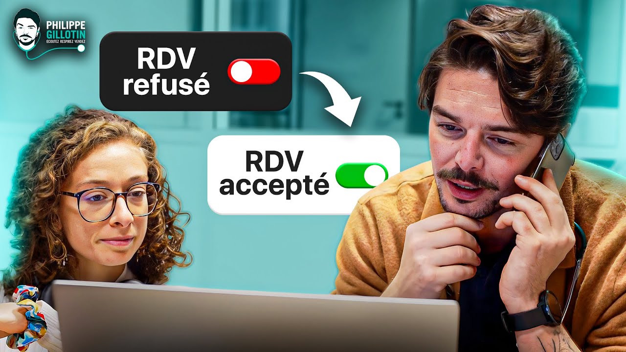 La m&eacute;thode qui transforme un NON en rendez-vous (prospection r&eacute;elle)
