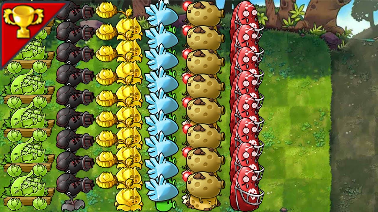 Ultimate Plant VS 999Zombies-------Plants vs Zombies