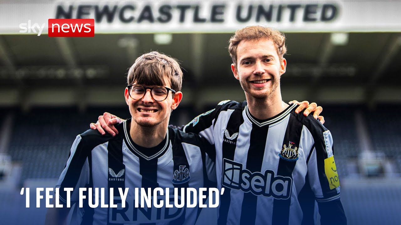 'I felt like I was fully included for the first time,' says deaf Newcastle fan who wore haptic shirt