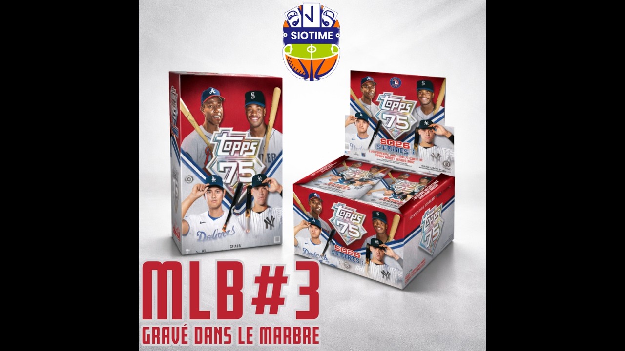 📦🔥 MLB #3 – Topps Series one  🔥📦 En direct