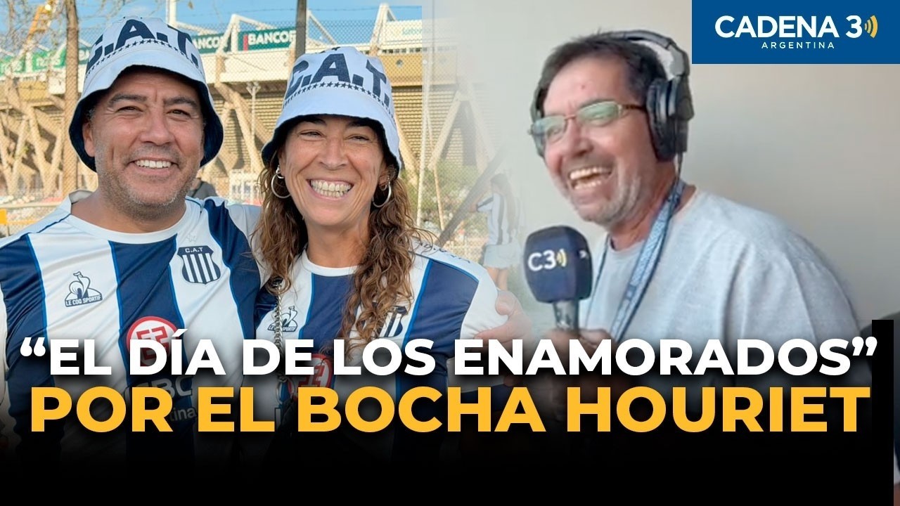 D&iacute;a de los Enamorados | Emotiva apertura del Bocha Houriet por Cadena 3 Argentina