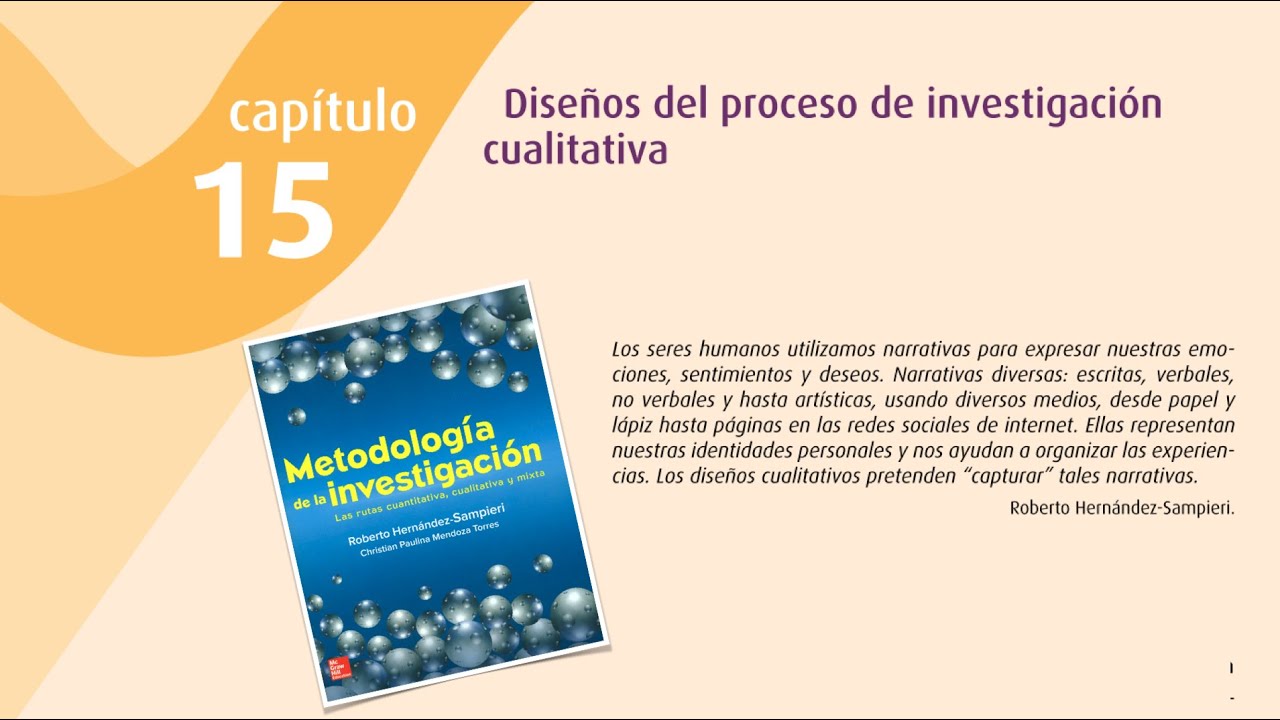 Metodología de la investigación (Capítulo 15)