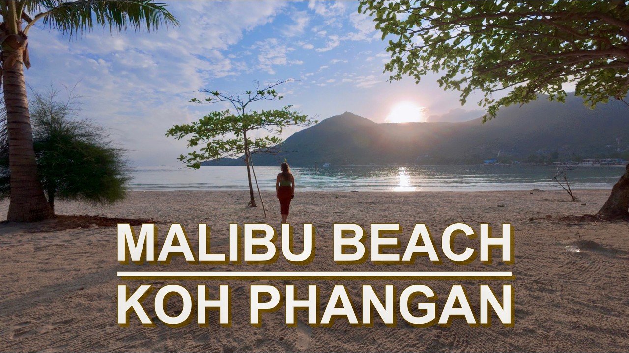 Why Malibu Beach in Koh Phangan enchants us - Thailand - 4K