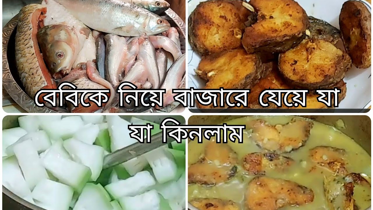 Bazar Vlog।বেবিকে নিয়ে বাজারে যেয়ে যা যা কিনলাম।Shanta's Kitchen Studio Vlog