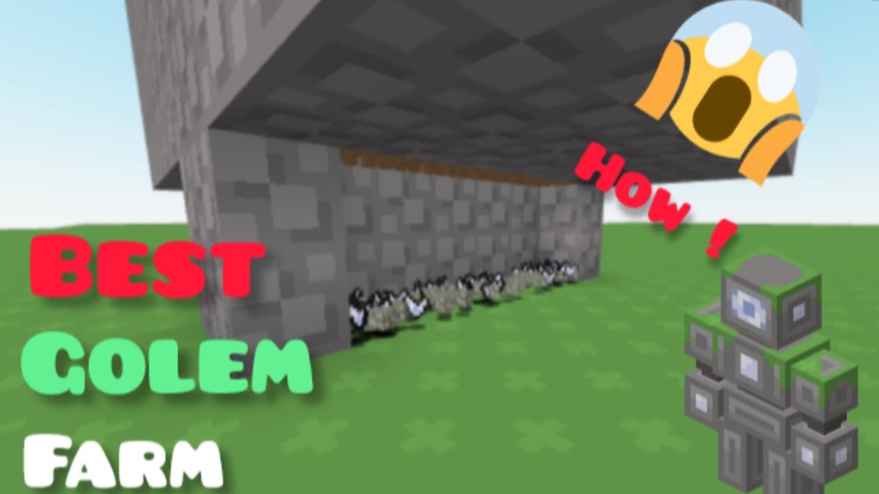 HOW TO MAKE THE BEST GOLEM FARM IN | BLOXD.IO | SAM GAMELOGGING