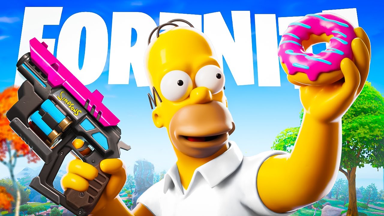 Fortnite SEZON 5 - SIMPSONI NADCHODZĄ..