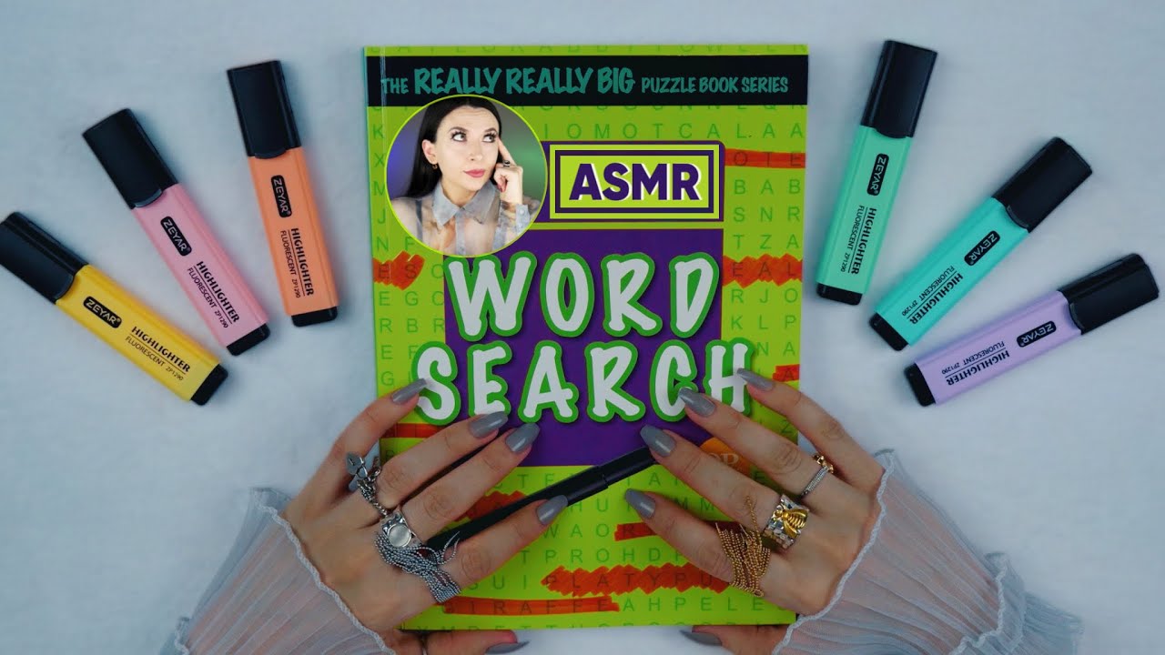 Calming Word Search *ASMR