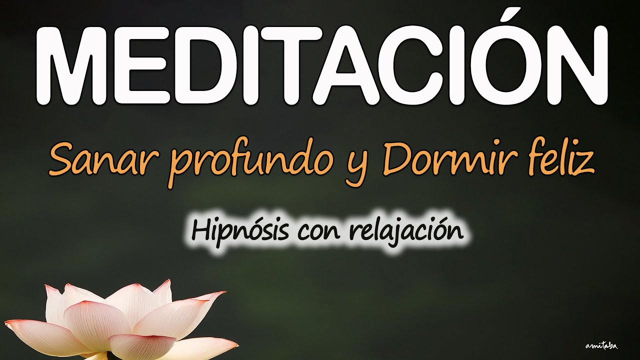 DORMIR y SANAR con HIPNOSIS😴DUERME PROFUNDO y SANA DOLOR de CUERPO y MENTE 💚 Meditación GUIADA ZEN