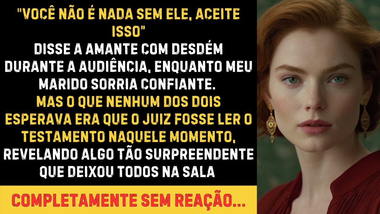 Ele e sua amante tentaram me humilhar na audiência, mas o juiz leu o testamento e todos ficaram…